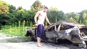 Elijah Returns For A Piss And Stroke - Elijah Knight