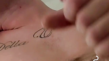Attractive dude uses smoke to get into this twink ass