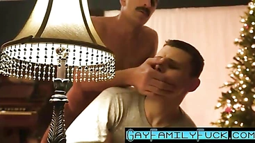 SleepOver with my StepDaddy @GayFamilyFuck.com