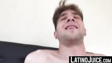 LatinoJuice.com - Arthur Joseph - Asking my good looking roommate Arthur Joseph to ride my cock until he cums