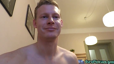 Real pulled straight dude riding gay guys cock in POV