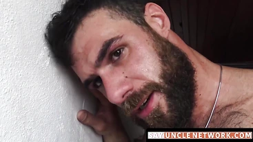 SayUncleNetwork.com - Bearded Latino's rough raw anal penetration by his lovers