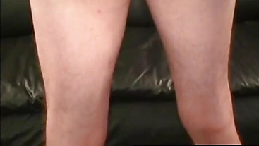 Straight Blue Collar Showing off his Assets