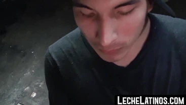 LecheLatinos.com - Cute young Latino's gay awakening after an intense bareback fuck