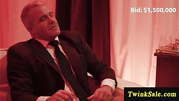 Gay Office Party sex auction@TwinkSale.com