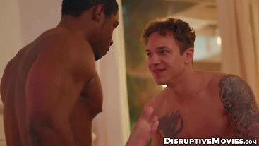Jayden Marcosa and DeAngelo Jackson seduce Trevor Harris for a threesome