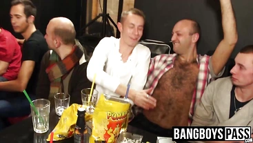 Gay men of all ages enjoy raw fucking and deepthroating