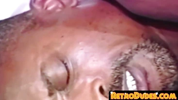 RetroDudes.com - Athletic black guy fucks ass after having his BBC sucked