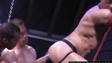 CentralFisting.com - Heyford's anal prolapse from double fisting