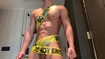 Hot Tape Model Worship, six pack, big pecs, muscled naked hunk