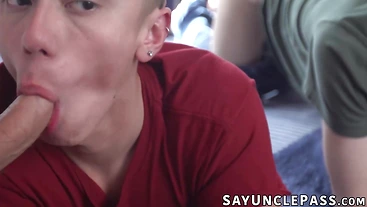 Jake Lawrence eats and fingers Zayne Bright and Carter DelRey tiny asses
