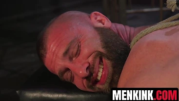 Muscled Donny Argento suffers relentless edging from Chance Summerlin