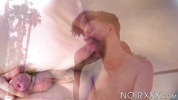 Tony Genius big black cock raw drills Benny Foxs gaping ass