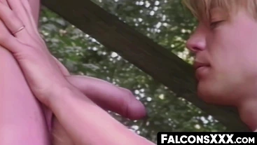 FalconsXXX.com - Tomas and Marek explore each other's hard dicks in a heated fuck