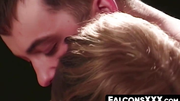FalconsXXX.com - Michal and Dano hook up for a private and intense fuck session
