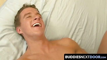 BuddiesNextDoor.com - Hardcore anal with jocks Christian Wilde and Tucker Vaughn leaves them breathless