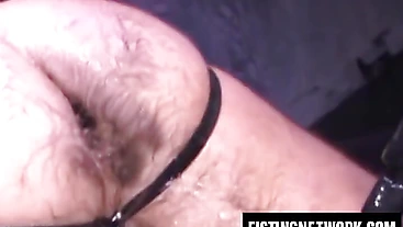 David Castan wets Nicolas Torri's asshole before filling it