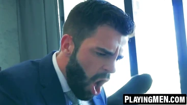 PlayingMen.com - Hector De Silva flips and fucks Axel Max deep