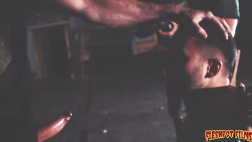 FleshPotFilms: Brett Taylor Surrenders To Three Studs Teasing And Control