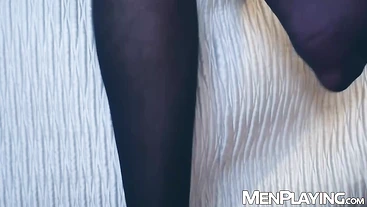 Andy Star takes a nice shower only to get dirty with Bruno Max