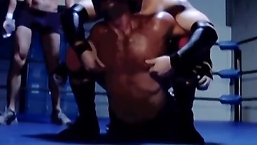 MuscleJockBound.com - Luca Ciccone joins hot twink tormenting threesome