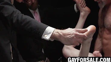 GayForSale.com - Jesse Stone screams taking Lance Charger's big throbbing cock