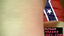 Straight Trailer Trash Boys bareback fuck for cash