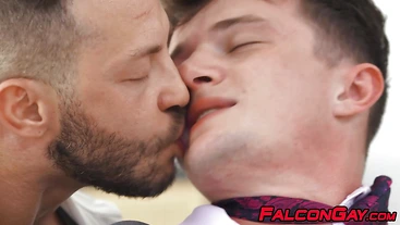 Bottom Grant Ducati gets traumatized with John Brachallis savage barebacking