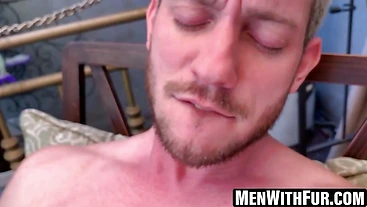 LucaXx fists his cock until he's drenched in his own hot jizz