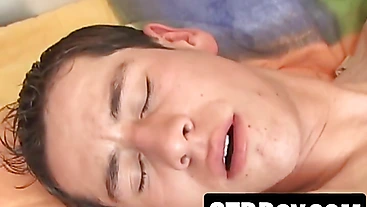 Two Latinos sixty nine then fuck each other raw hard