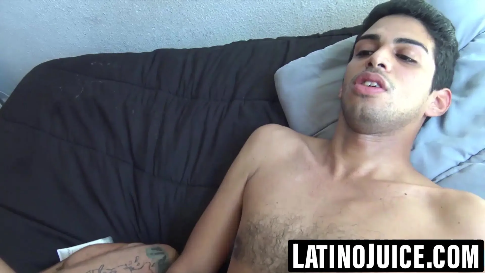 Latinos Kendro and Ivan savor every inch of my giant boner