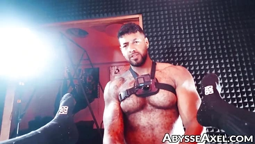 Fitness Papi uses strength to brutally rip Axel -Censored-s ruined ass