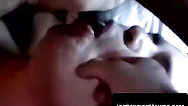 Youngster sucks BBC before bareback cumming with pleasure