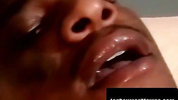 Mature man swallows a youngsterâs raw load with delight