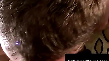 Straight boy pumps big cock to intense satisfaction