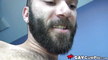 Bearded Ethan Palmer face fucking ultra lusty Tom Sawyer