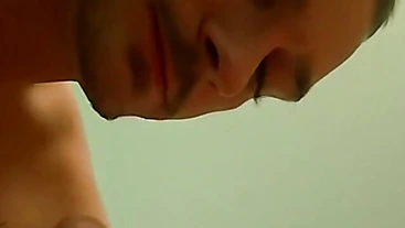 Amateur youngster sucks hard mature cock and makes it cum