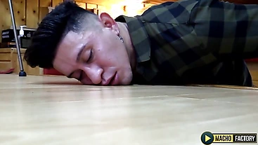 MachoFactory: Cheating Freddy Salvador Tastes And Takes Jay Carters Huge Black Dick