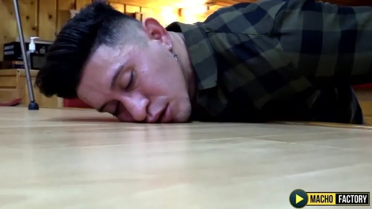 machofactory: Cheating Freddy Salvador Tastes And Takes Jay Carters Huge Black Dick