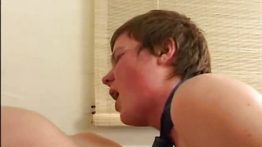 Firsttiming retro jokc in anal train