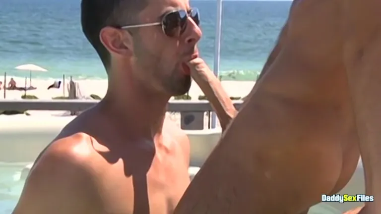 daddysexfiles: Jake Steel And Zach Alexander Flip Flop Their Uncut Raw Meat Outdoors