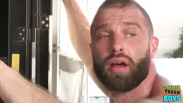 TRAILERTRASHBOYS Hairy Jack Dixon Buries His Fat Dick Deep Into Donny Argento