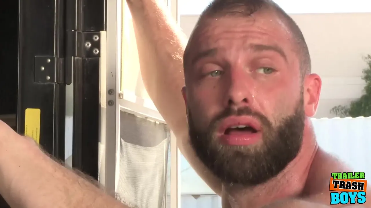 trailertrashboys Hairy Jack Dixon Buries His Fat Dick Deep Into Donny Argento