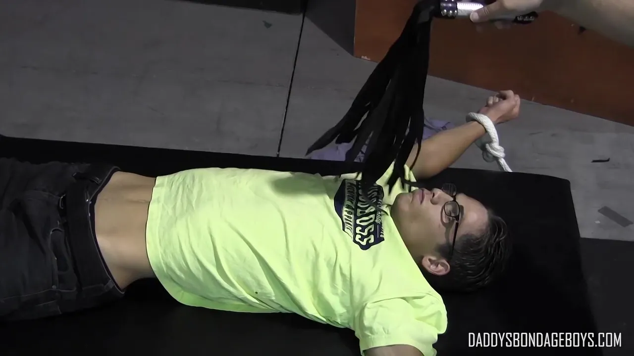 daddysbondageboys: Vin Paddles And Dominates Stubborn Justin Martinez