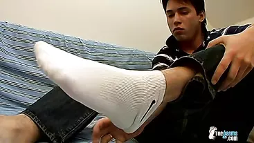 Sexy European Boy Feet! - Kyle Valasek
