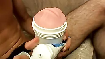 Young, Straight Skater Gives Sex Toy Creamy, Cum Filling - Raposa