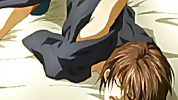 Gay anime boy getting his anal torn up and fisted to the end