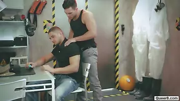 Macho hunks Dato Foland, Paddy O'Brian, Rogan Richards in hot threesome
