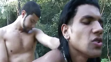 Beefy Hunk Lovers Hard Cock Sucking and Fucking