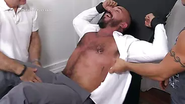 Hairy Stud Alessio Romero Gets Tickle Tortured - mff0577_alessiotic